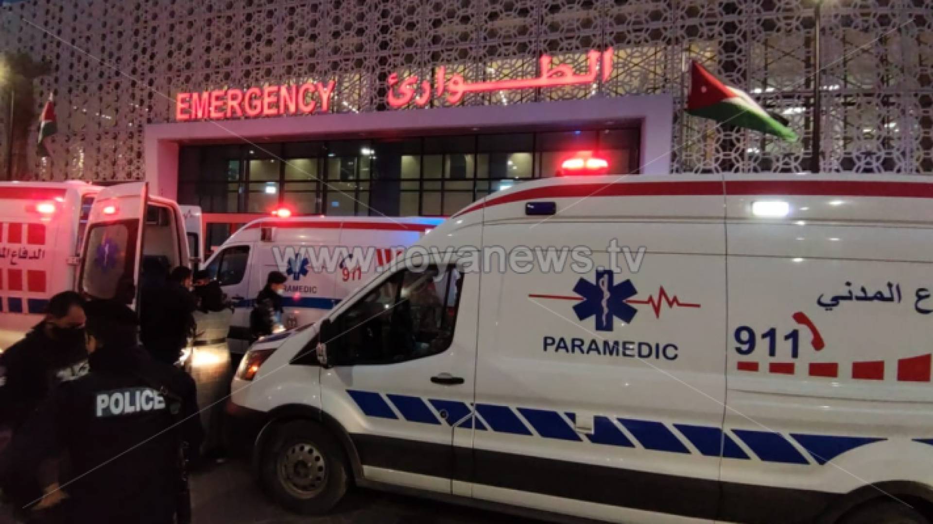 من أمام قسم الطوارئ في مستشفى البشير