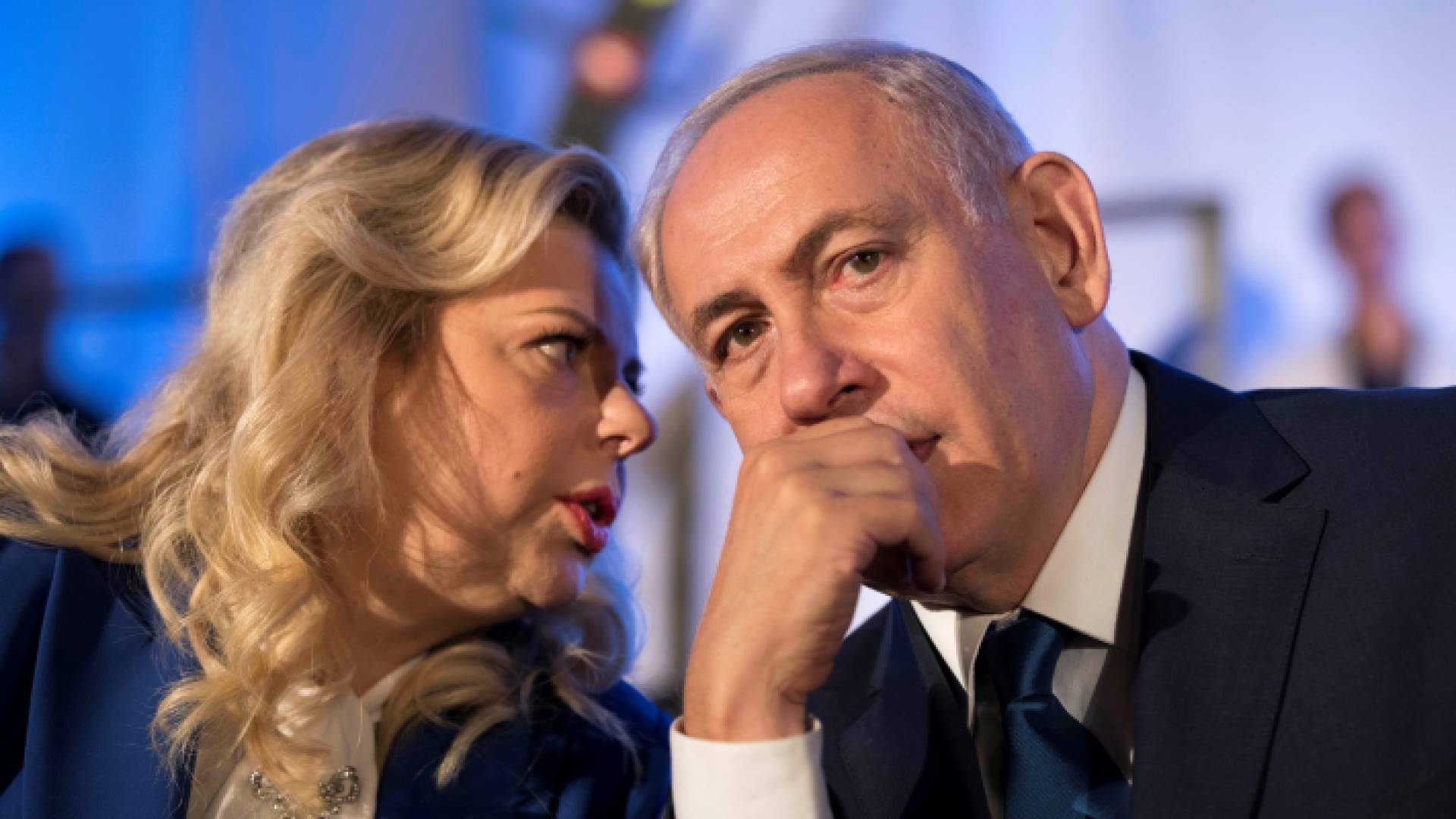 بنيامين نتنياهو وزوجته