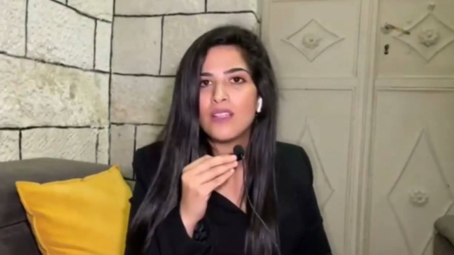 الصحفية الفلسطينية زينة الحلواني