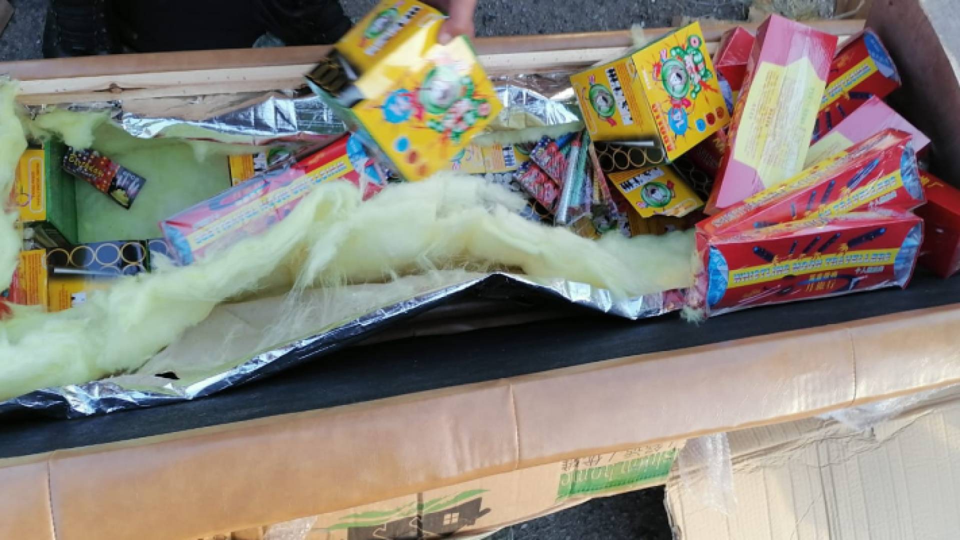 جانب من المضبوطات