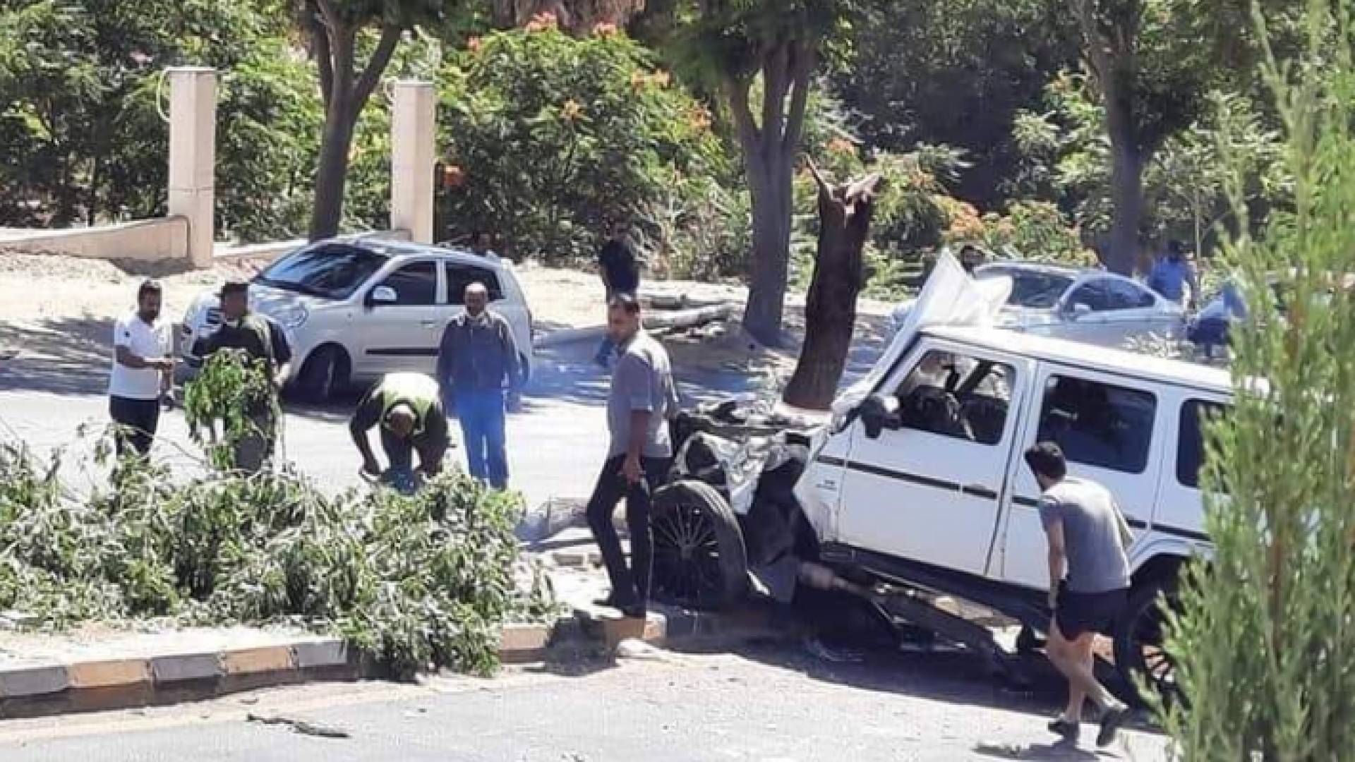 الصورة من الحادث