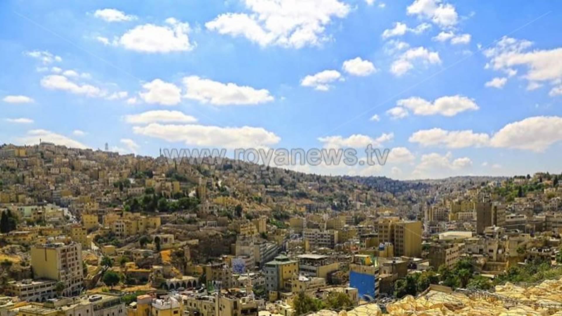 جانب من العاصمة عمان