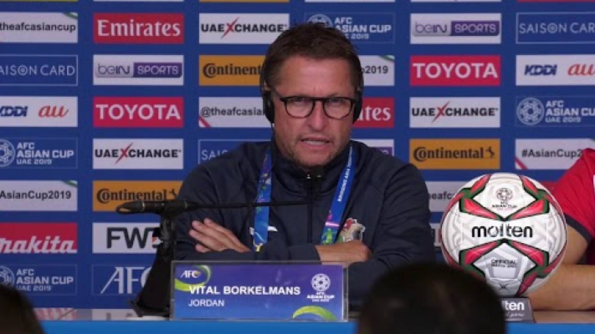 المدير الفني للمنتخب الوطني لكرة القدم البلجيكي فيتال بوركلمانز