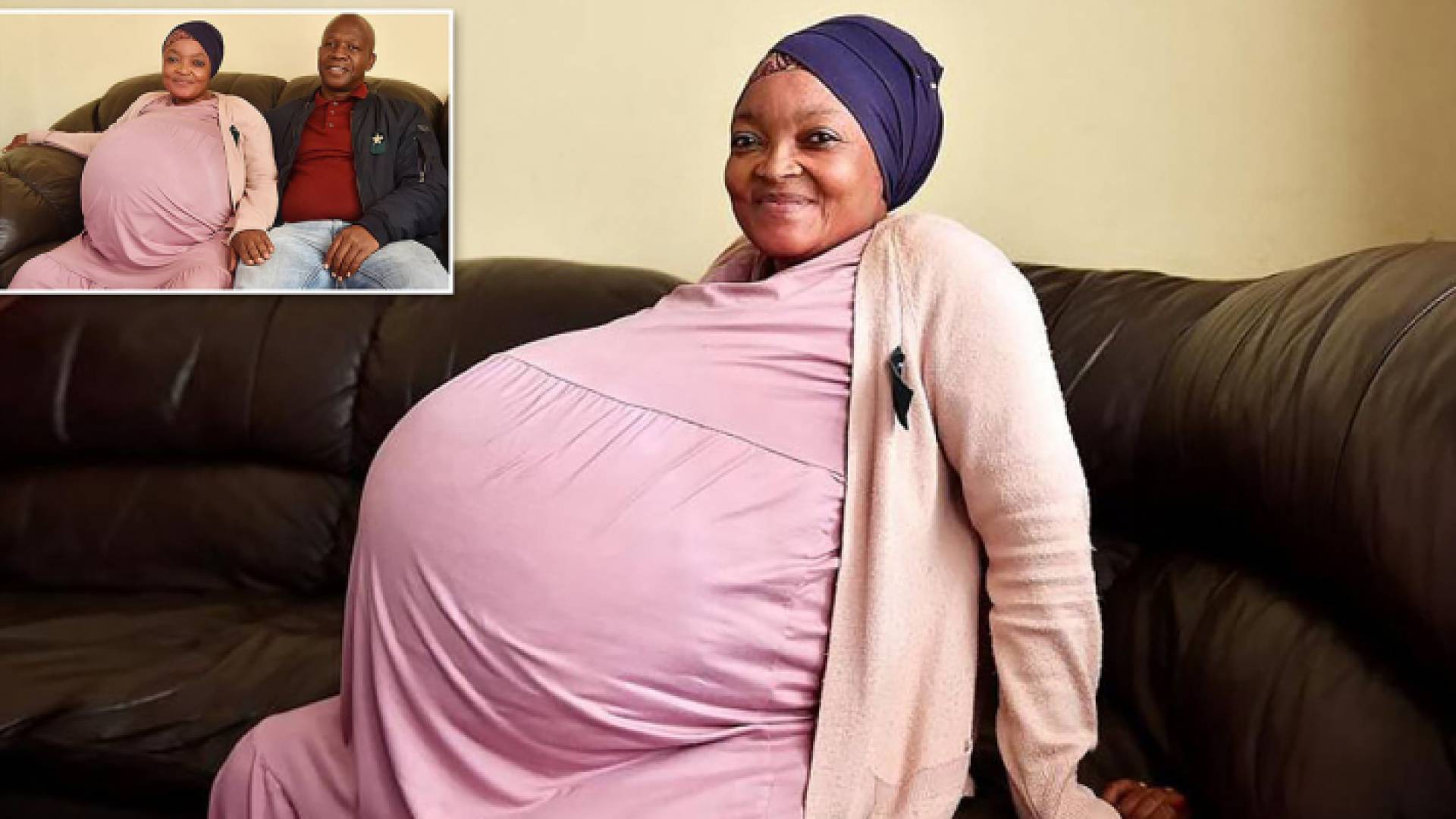 امرأة جنوب أفريقية تلد 10 أطفال وتحطم رقما قياسيا عالميا