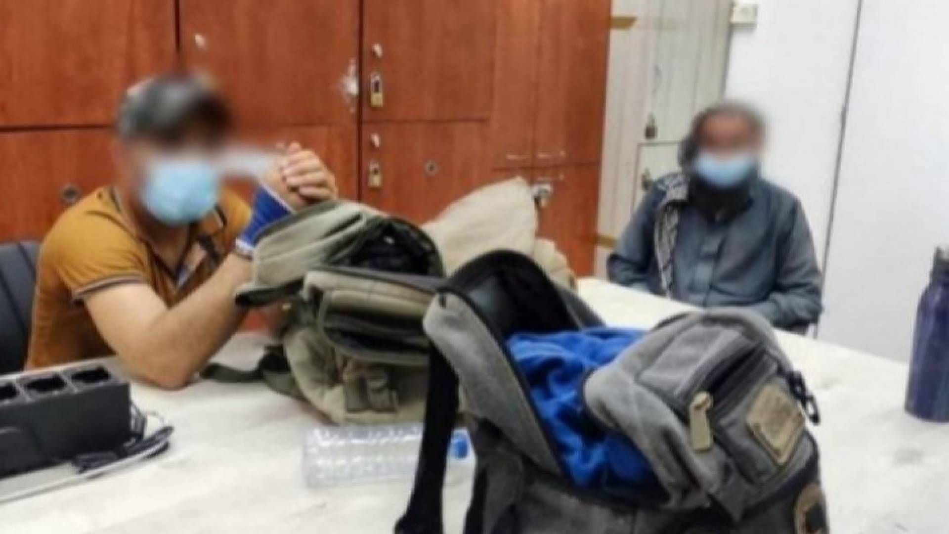 المعتقلان الأردنيان لدى الاحتلال الإسرائيلي من داخل المحكمة