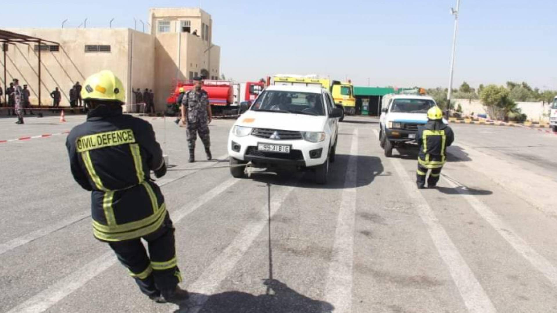 دفاع مدني شرق إربد تنظم مسابقة تحدي رجال الإطفاء لمرتباتها