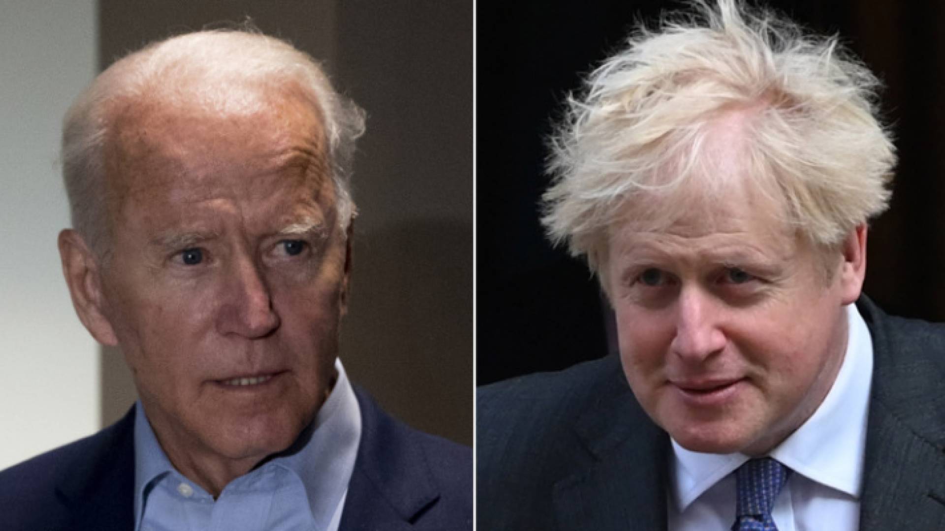 جونسون وبايدن