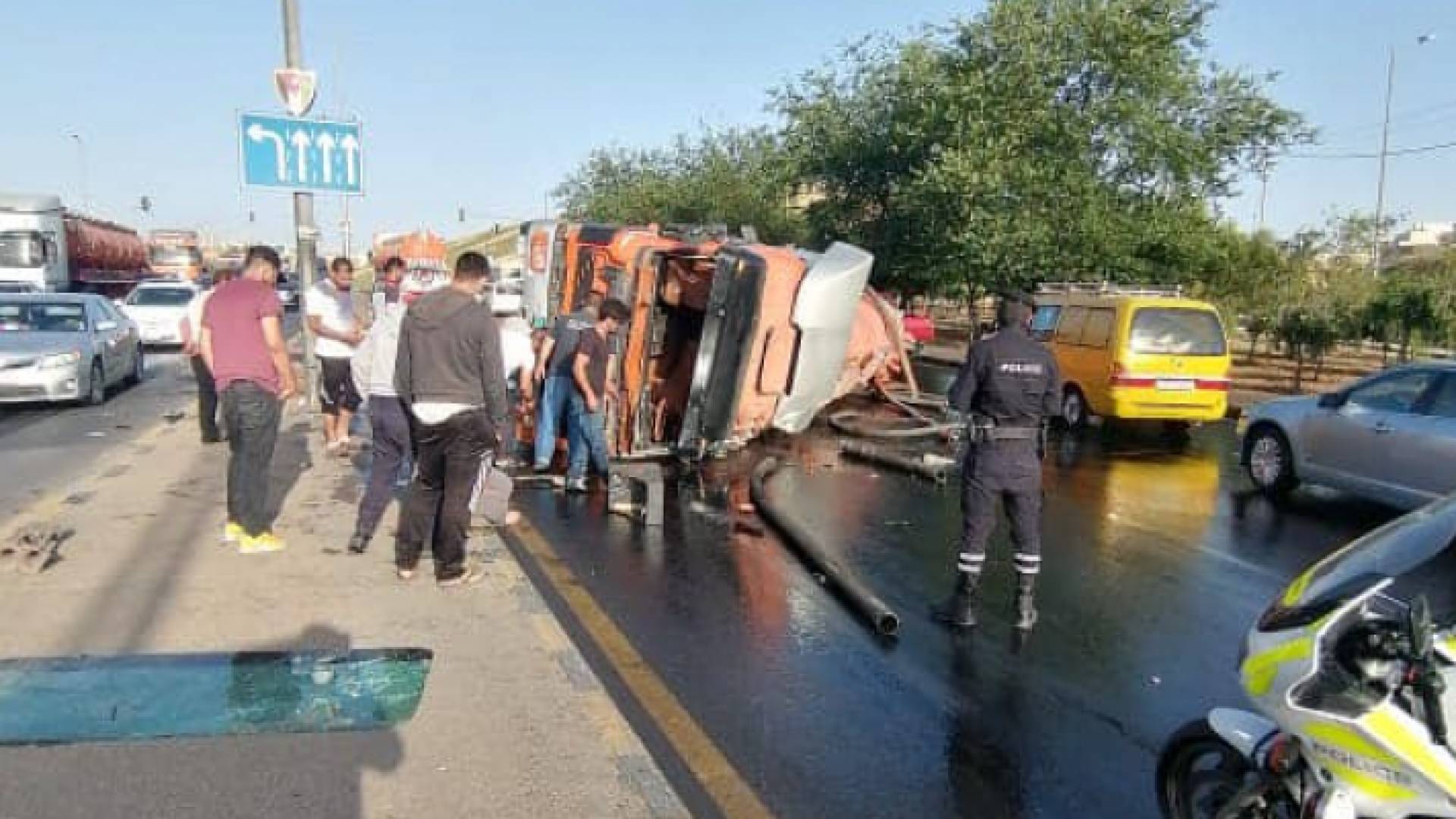 الصورة من الحادث