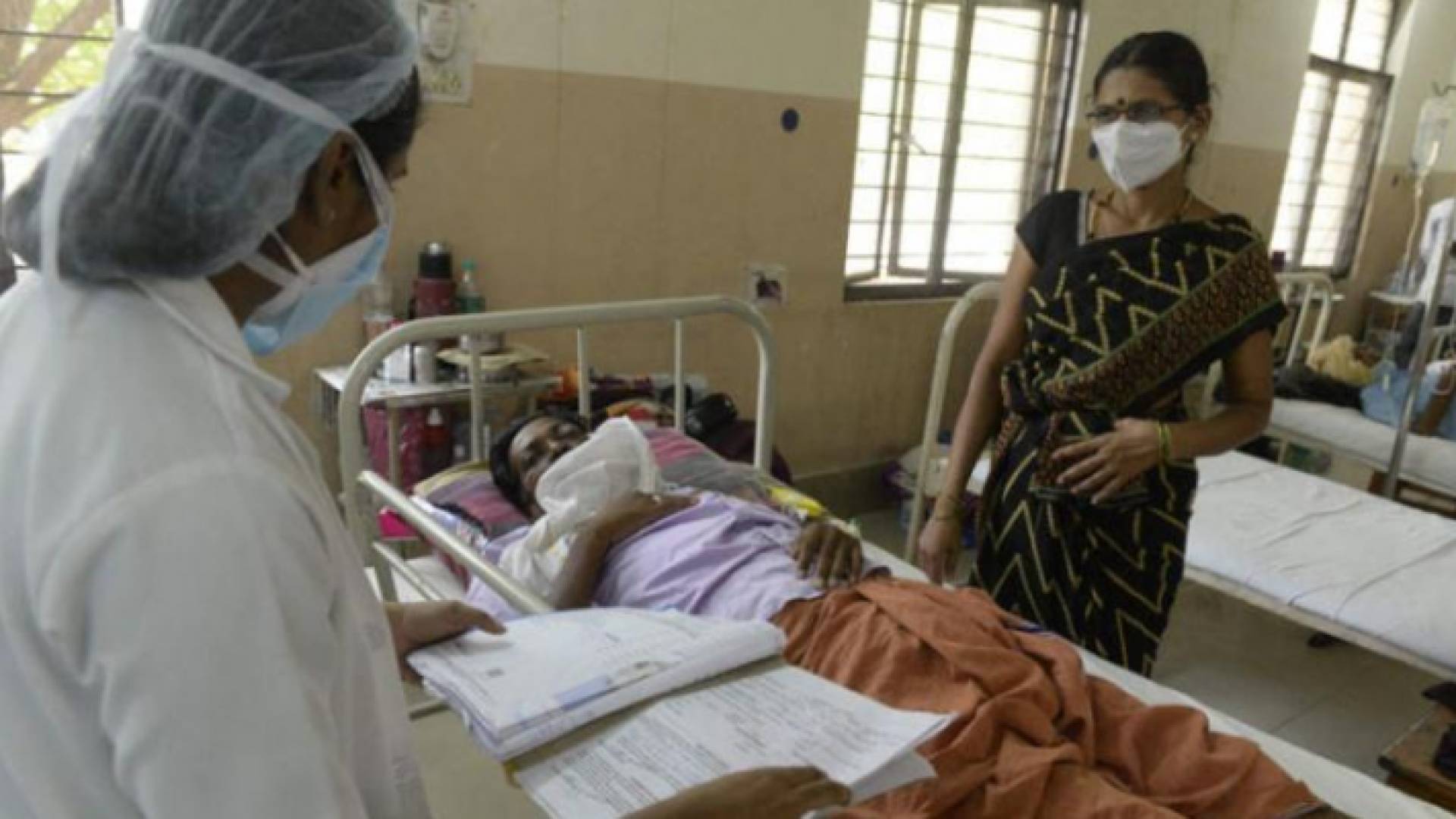 من داخل أحد المستشفيات في الهند