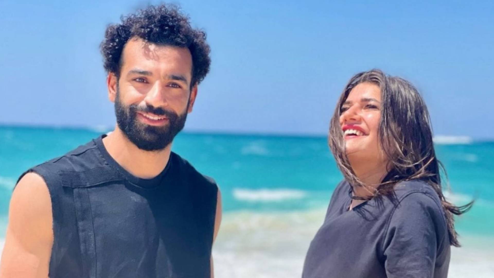 الفنانة المصرية ديانا هشام ومحمد صلاح