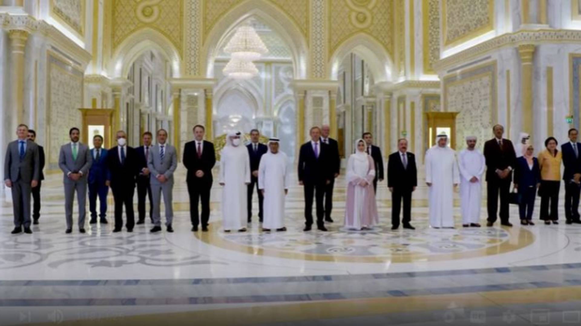 جانب من حفل التكريم