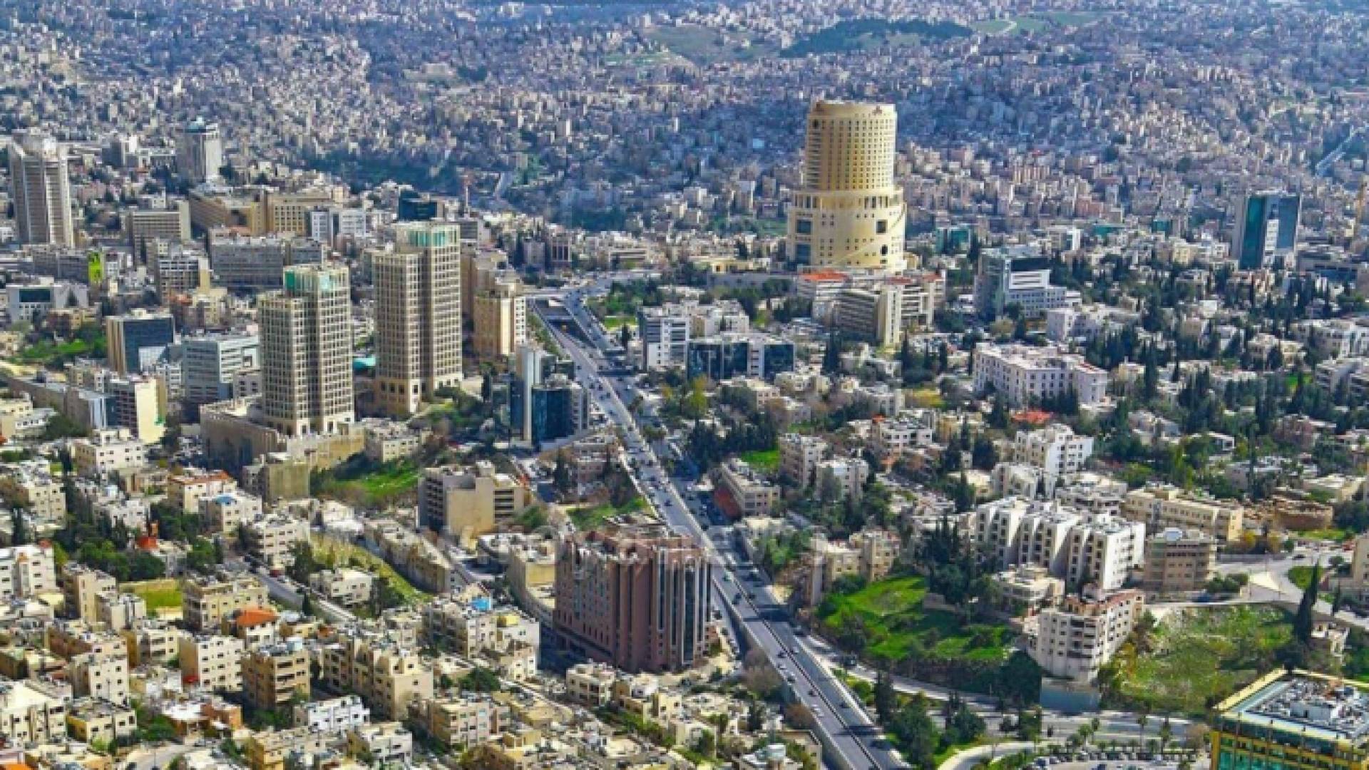 جانب من العاصمة عمان