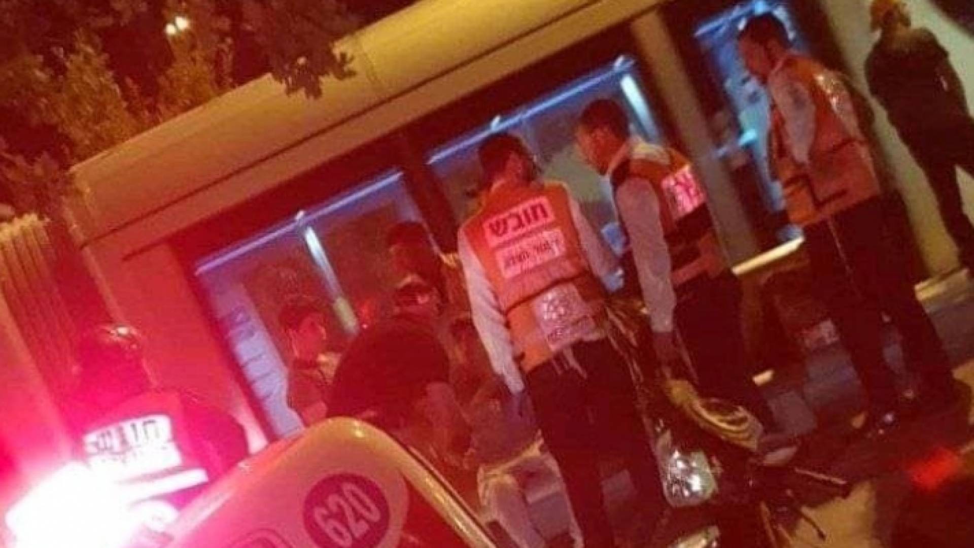 مكان وقوع عملية الطعن في محطة القطار الخفيف بالقدس