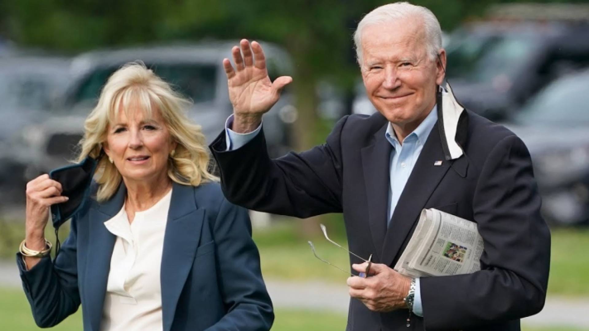 جو بايدن وزوجته