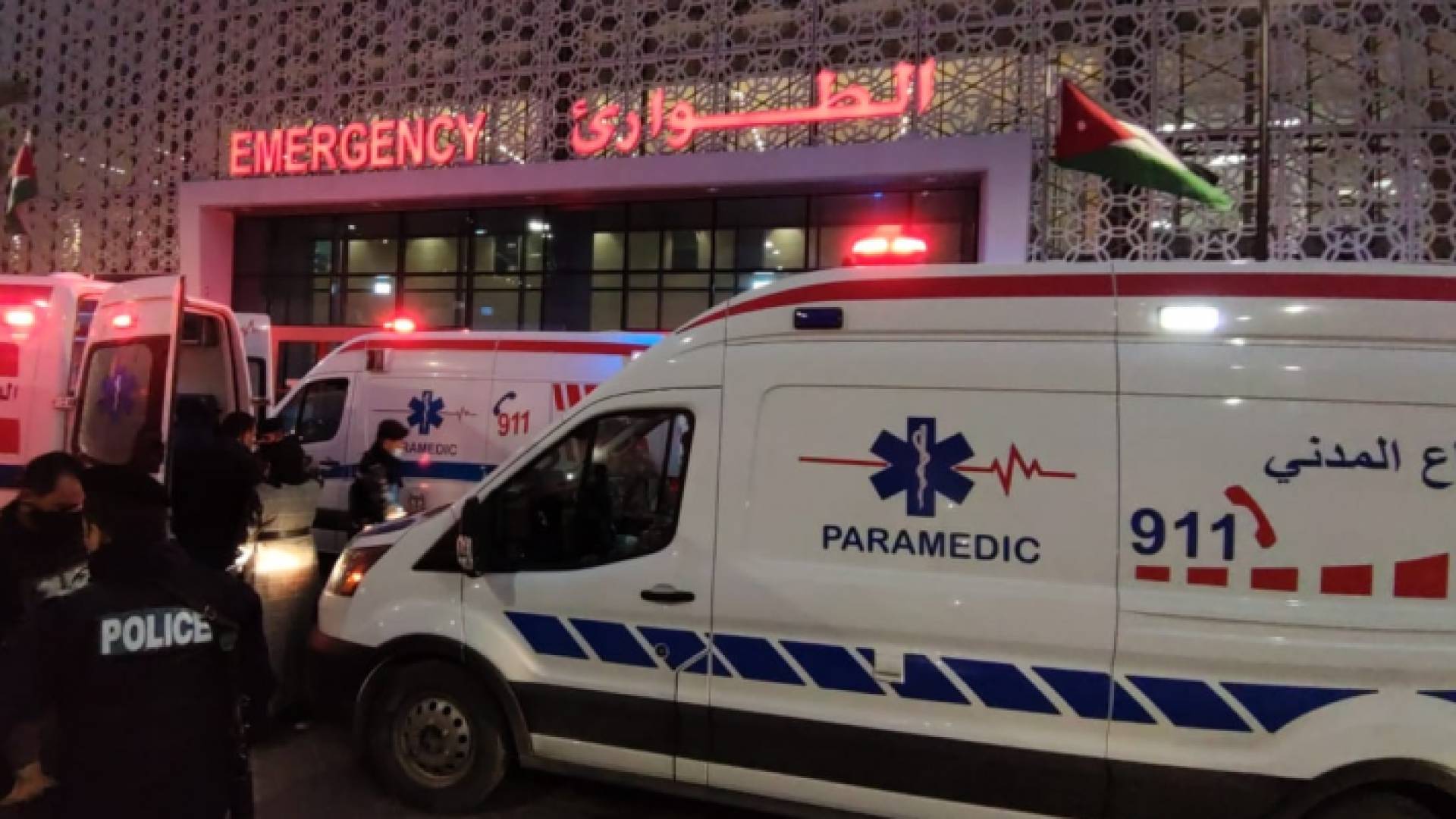 من أمام طوارئ مستشفى البشير