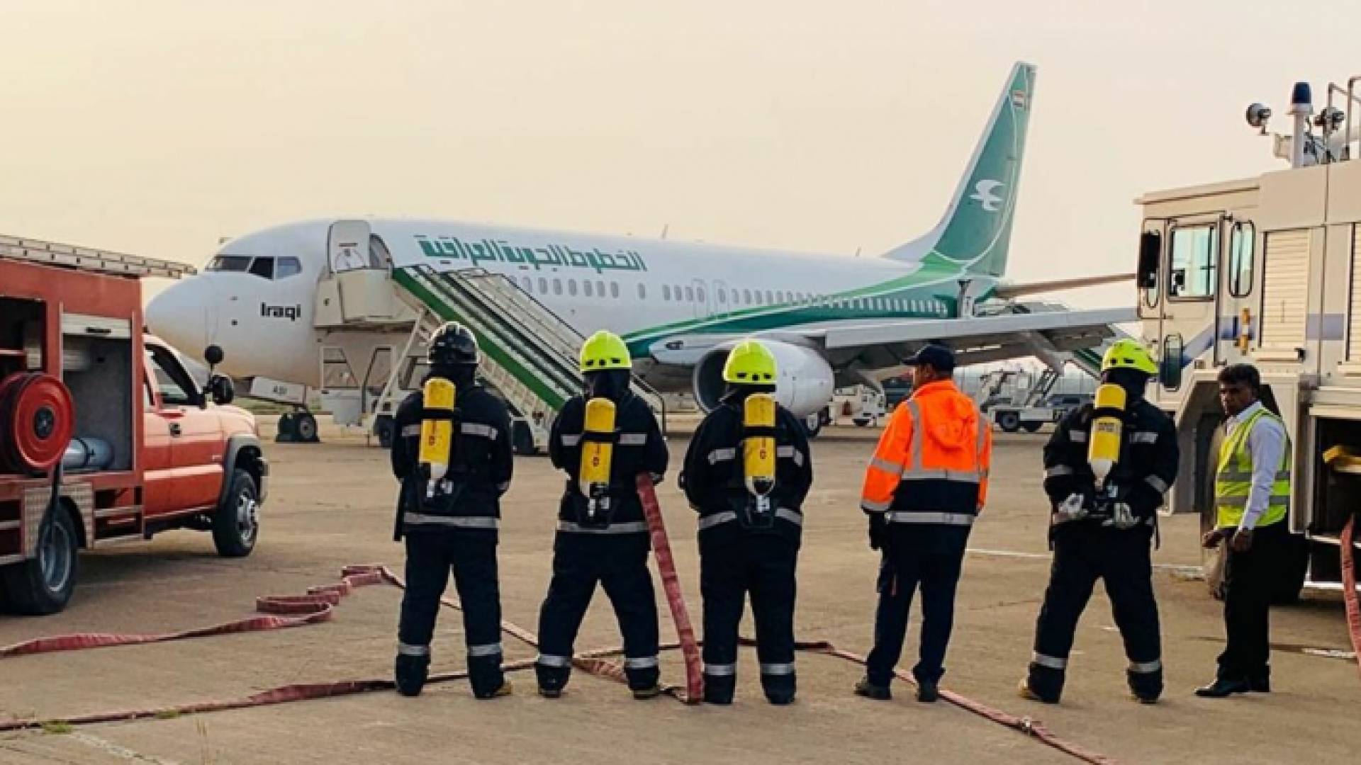 استنفار في مطار بغداد بعد هجوم بطائرة مسيرة