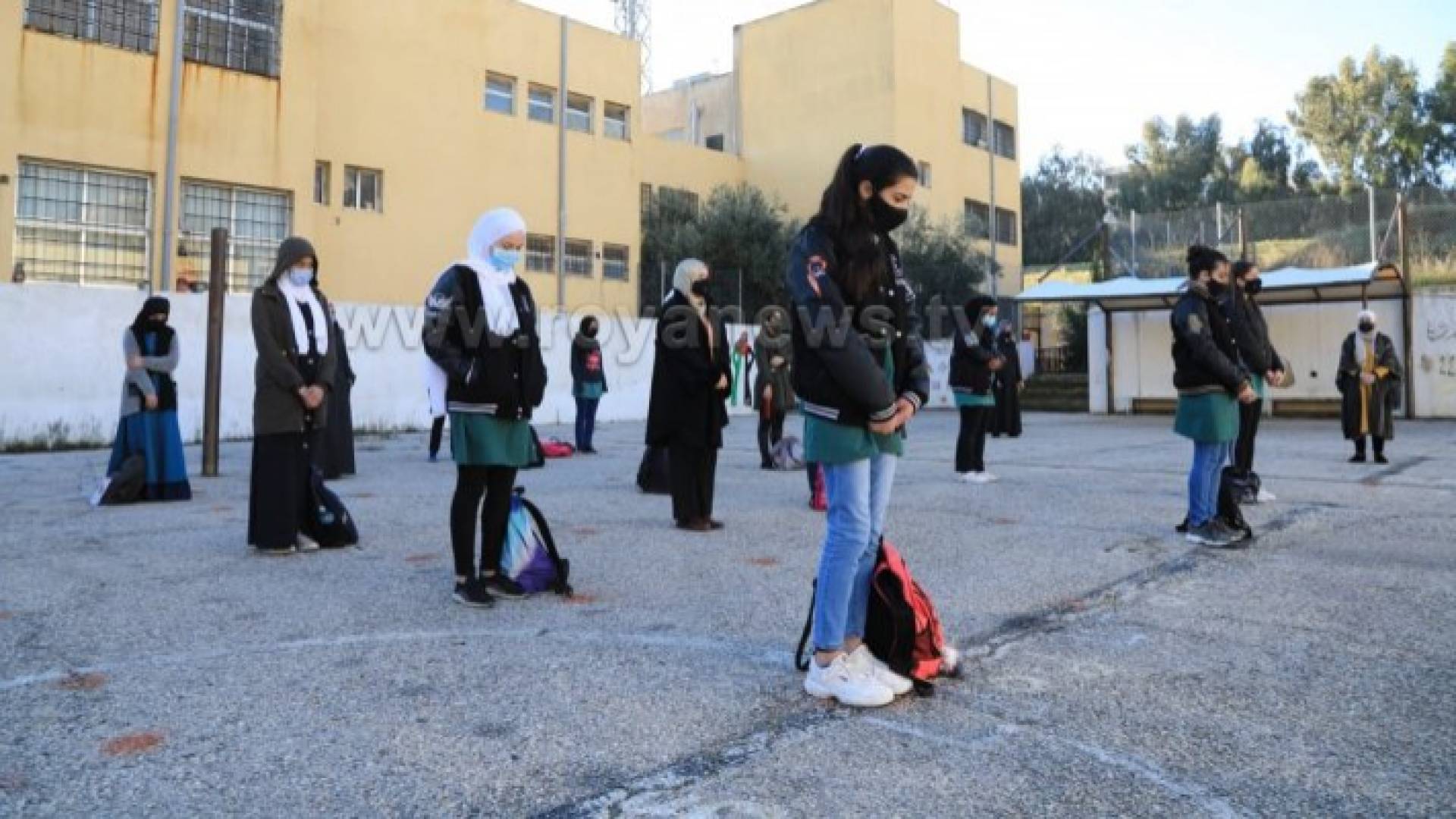 طابور صباحي - ارشيفية