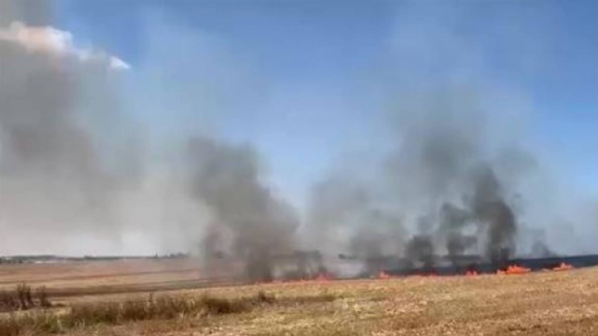 قبيل مسيرة الأعلام.. حرائق في مستوطنات غلاف غزة