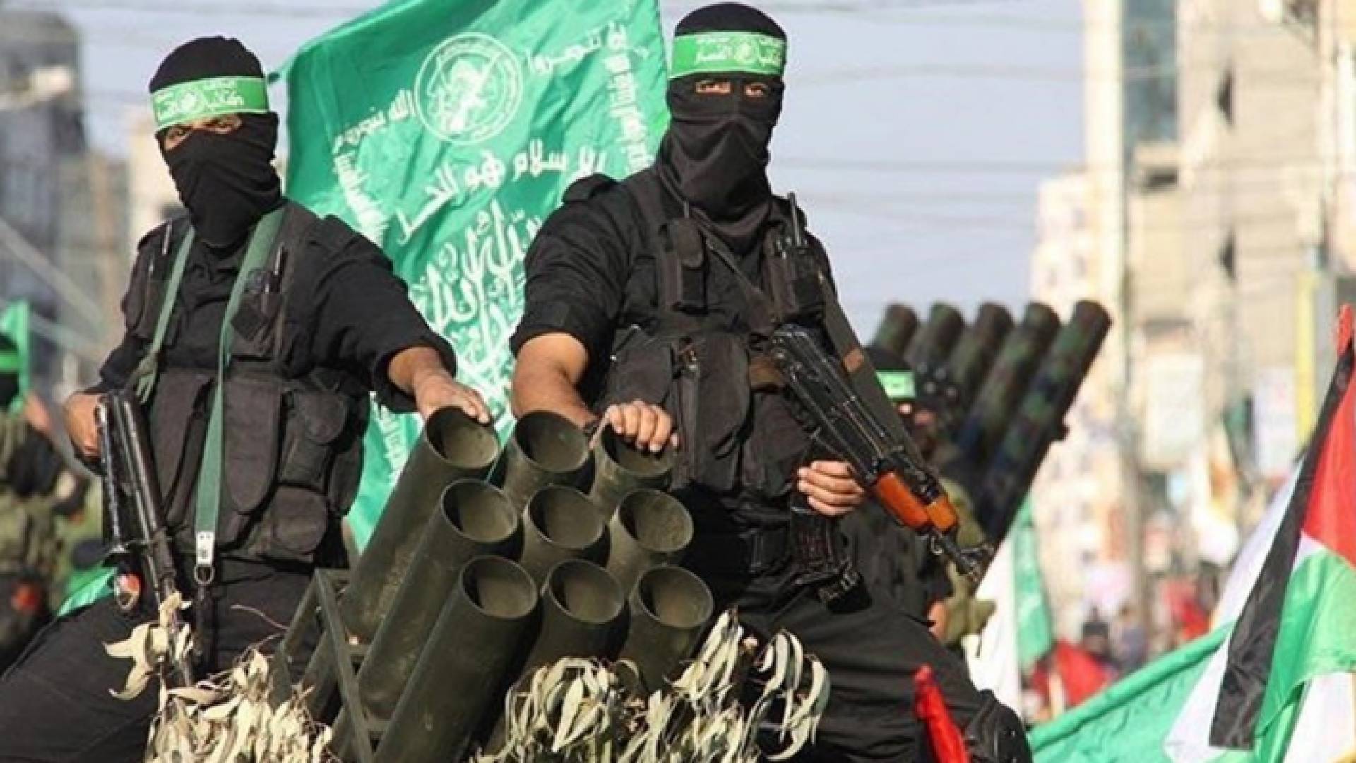 عناصر من حركة المقاومة الإسلامية حماس - الصورة ارشيفية
