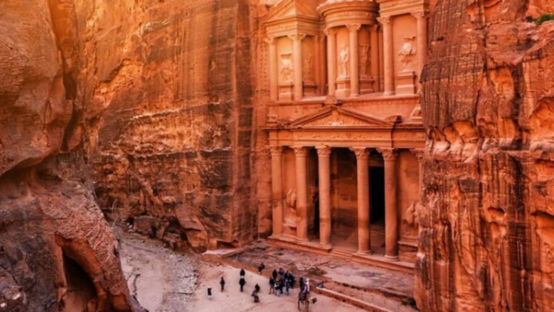 مدينة البترا الوردية - الصورة ارشيفية