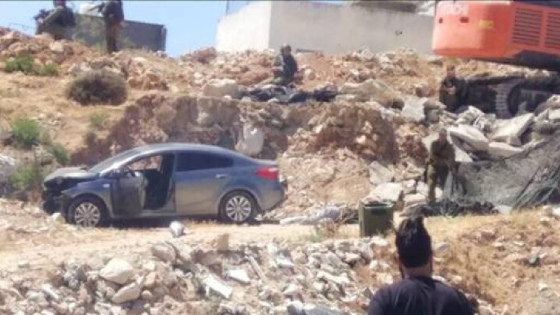 من مكان وقوع الحادثة