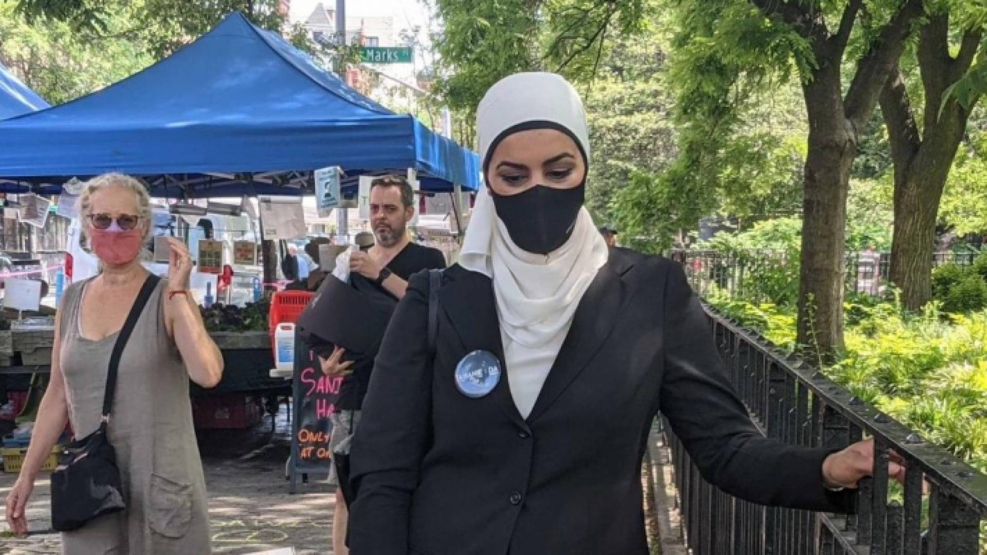 المحامية الفلسطينية تهاني عبوشي