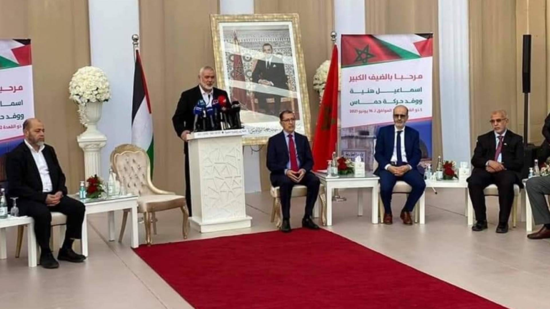 إسماعيل هينة يرأس وفد حماس في المغرب