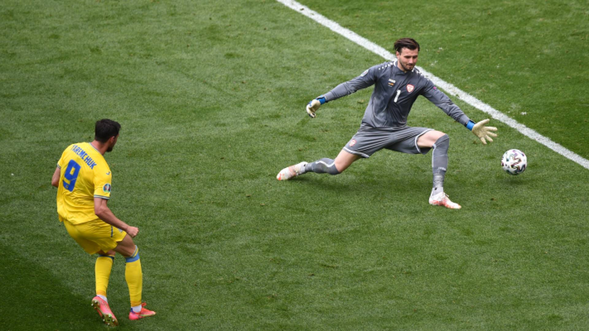 من لقاء أوكرانيا ومقدونيا الشمالية