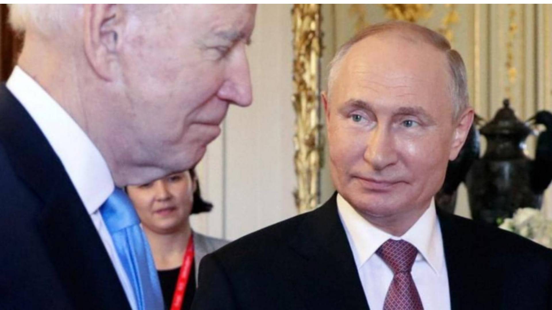 الرئيسان الروسي و الأمريكي خلال القمة التاريخية في جنيف