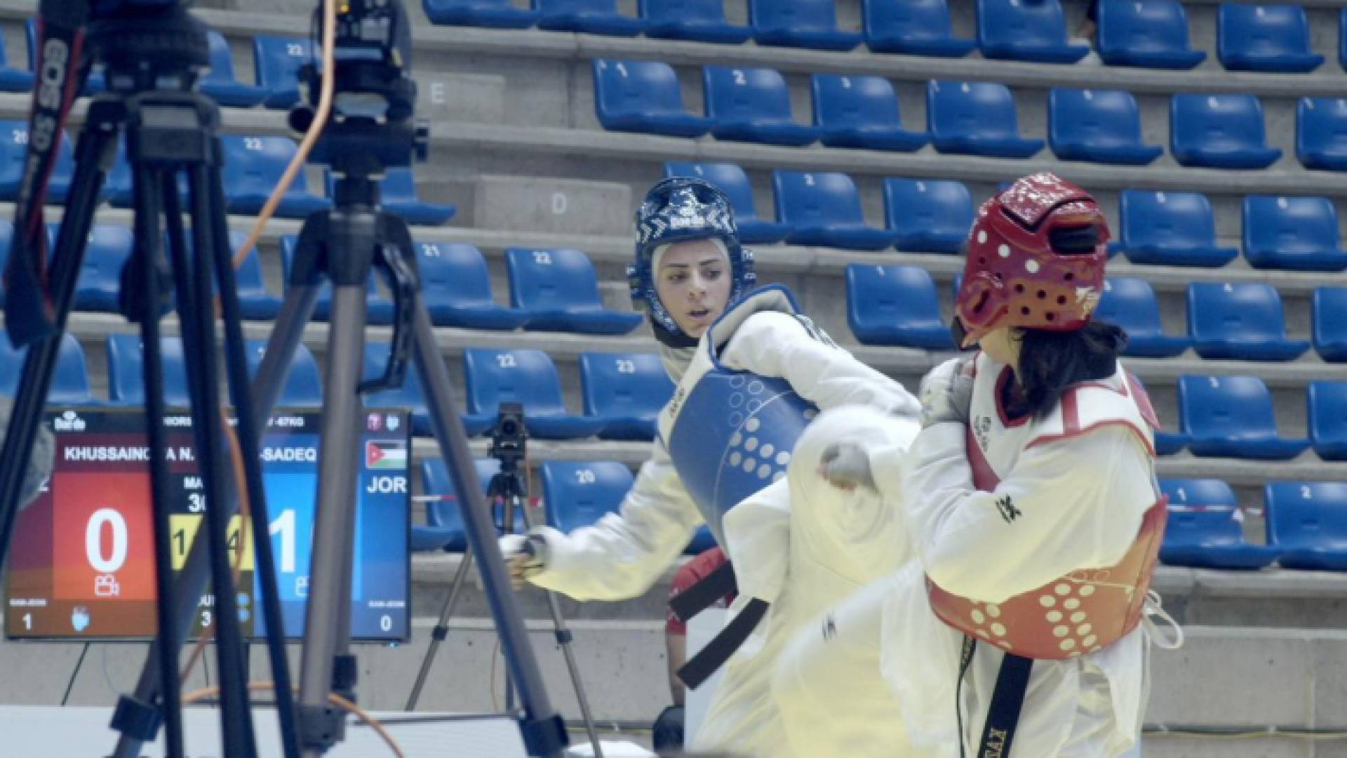 مشاركة الأردنية جوليانا الصادق في البطولة