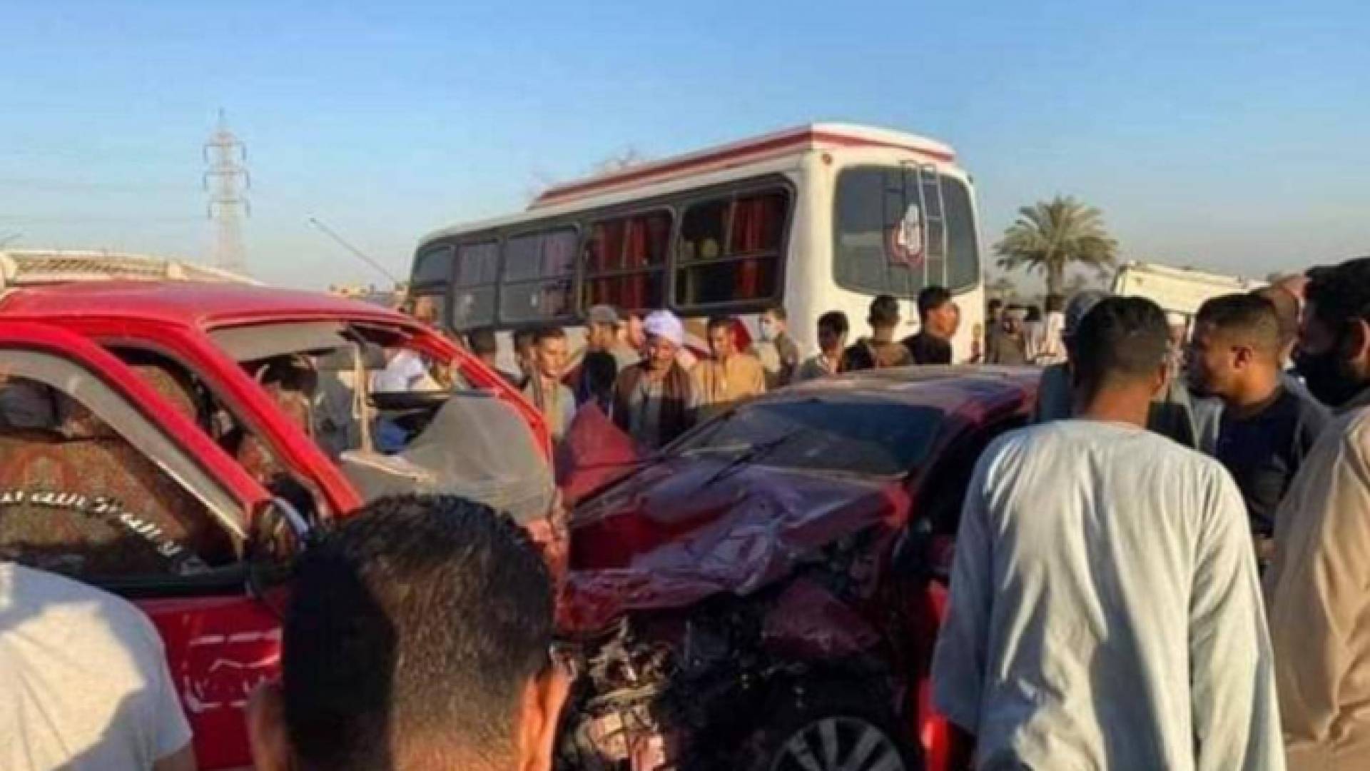 الصورة من موقع الحادث