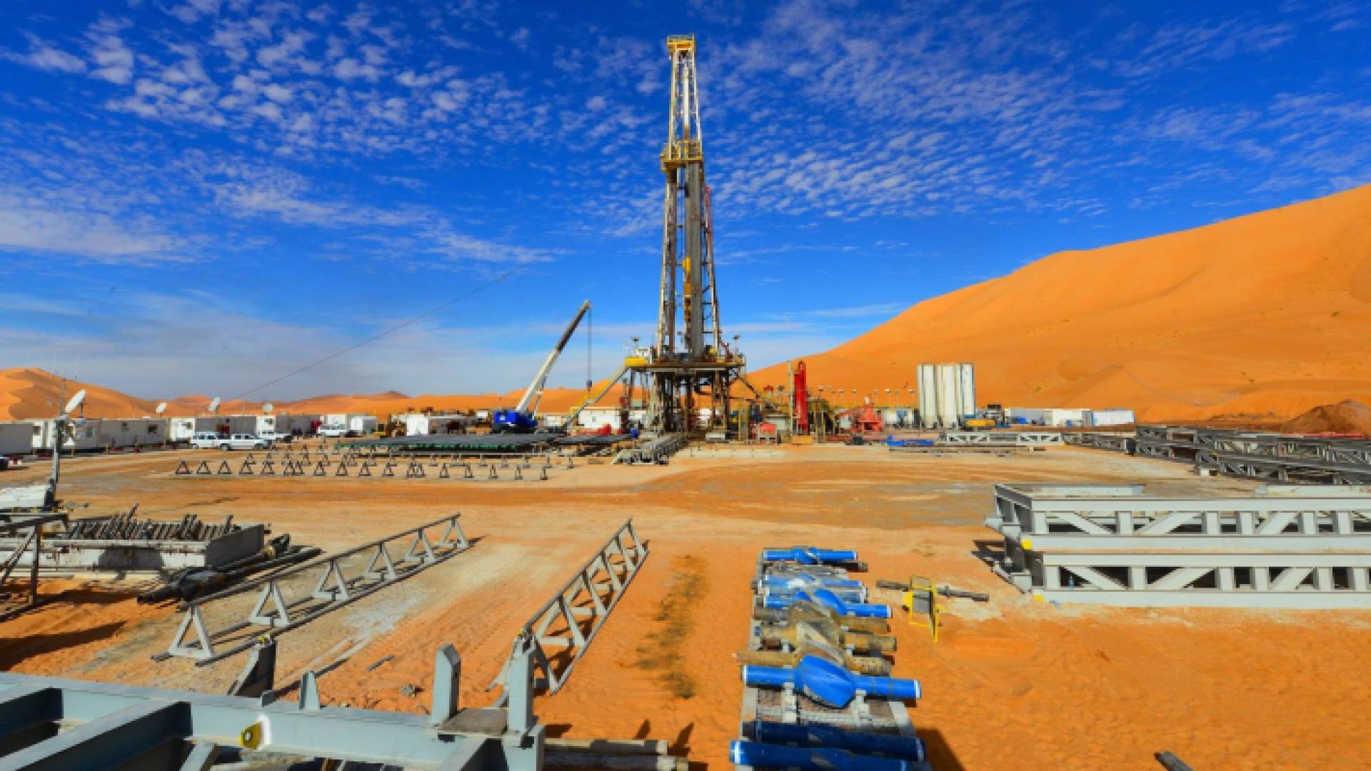 الحقل المكتشف في الصحراء الصينية