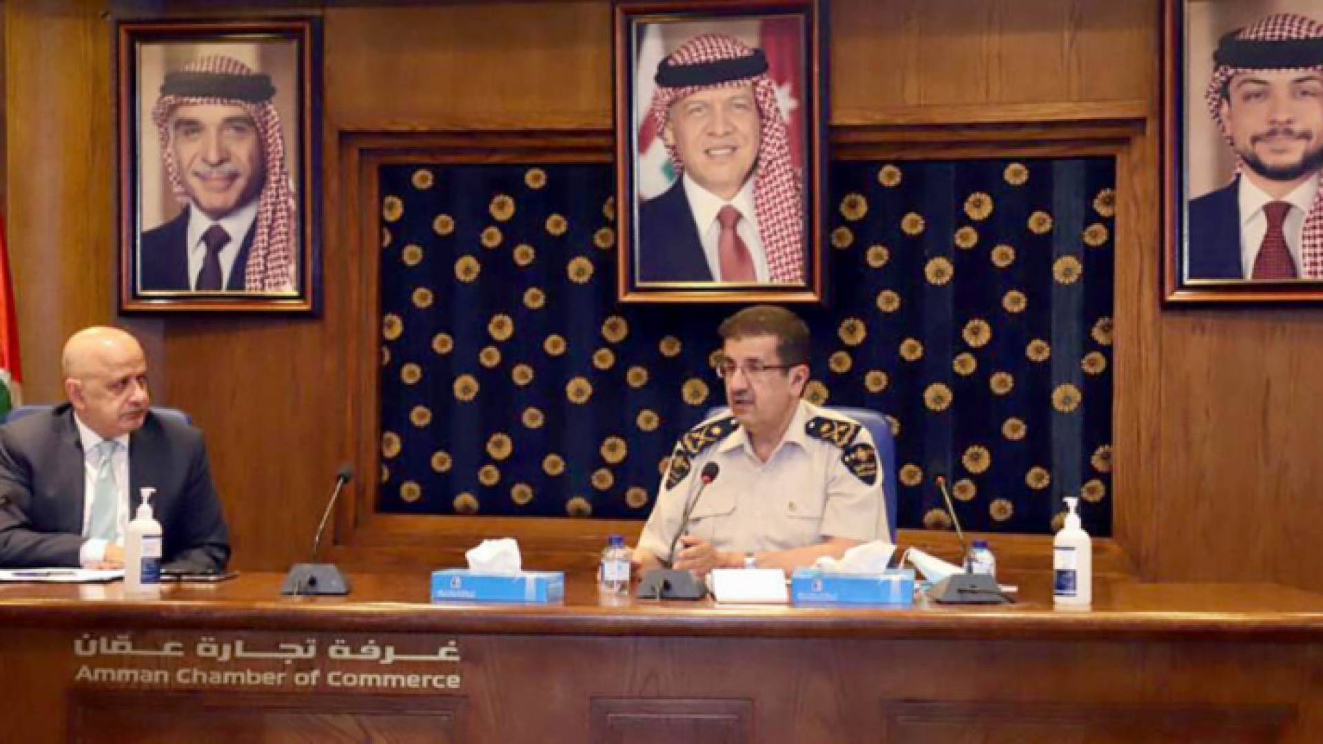 القضاة يلتقي مجلس ادارة غرفة تجارة عمان