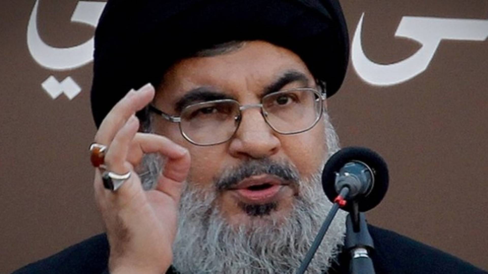 الأمين العام لحزب الله اللبناني حسن نصر الله