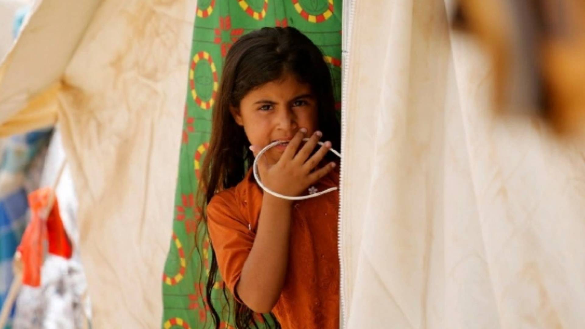 طفلة لاجئة - الصورة ارشيفية