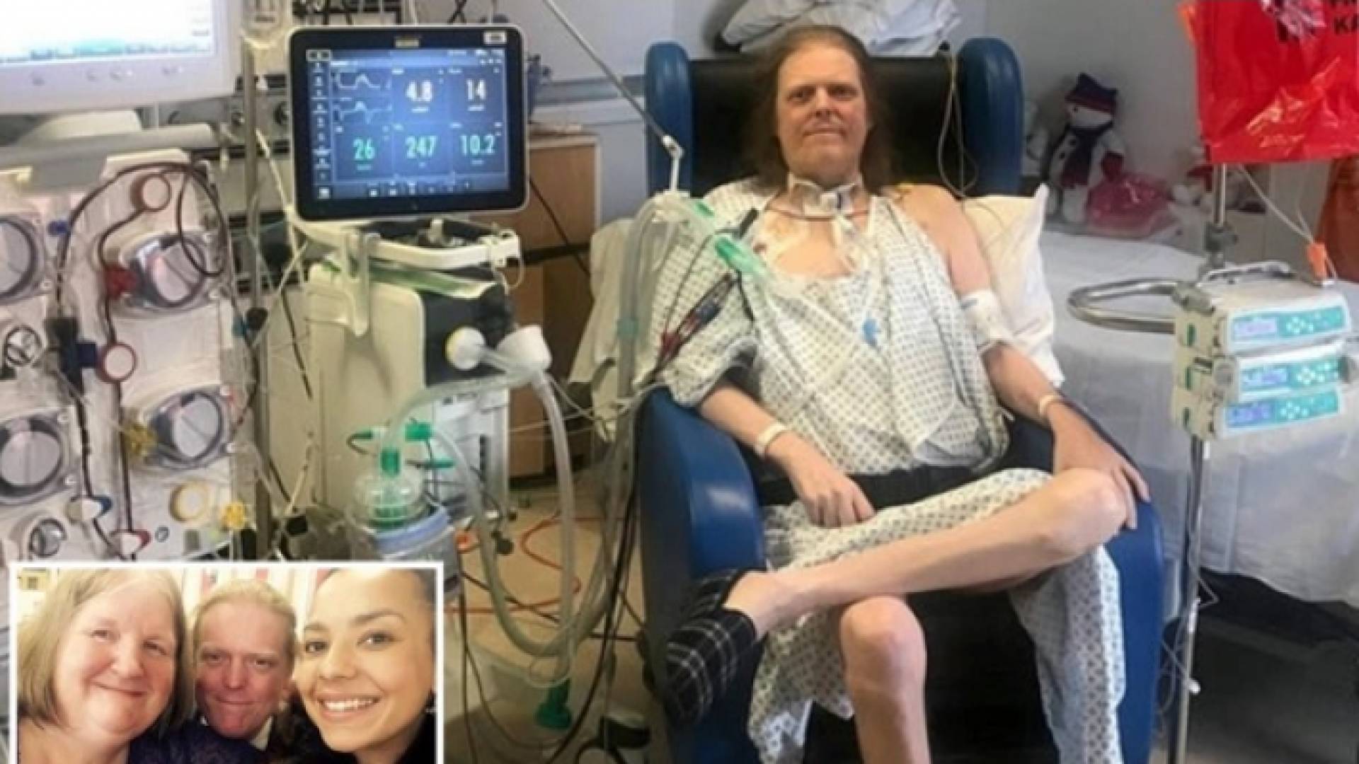 جيسون كيلك أقدم مريض في بريطانيا مصاب بكورونا