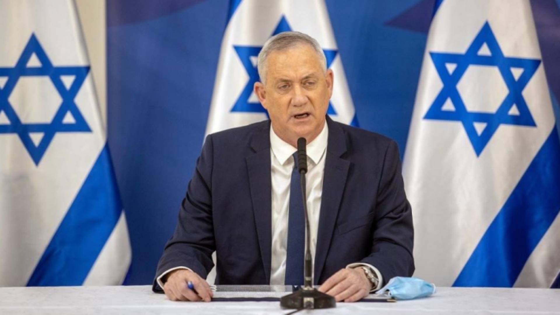 وزير جيش الاحتلال الإسرائيلي بيني غانتس