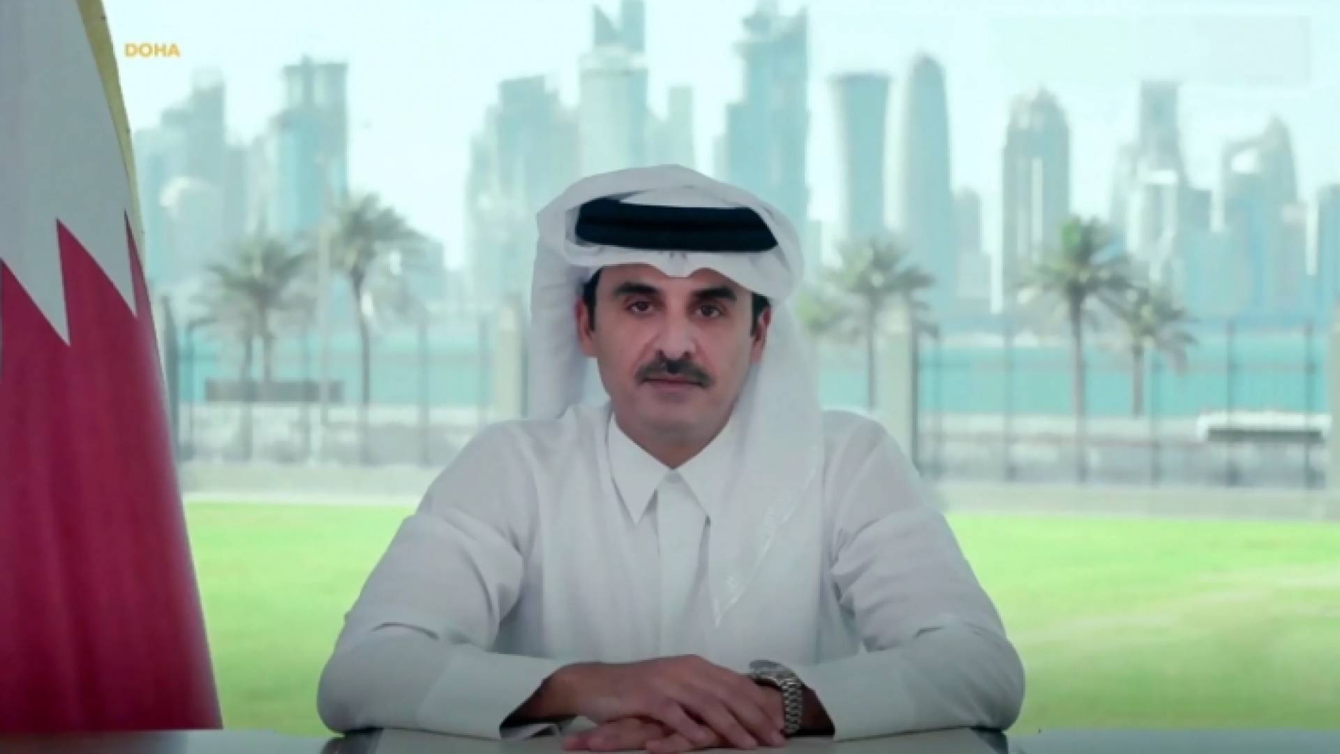 أمير دولة قطر الشيخ تميم بن حمد آل ثاني