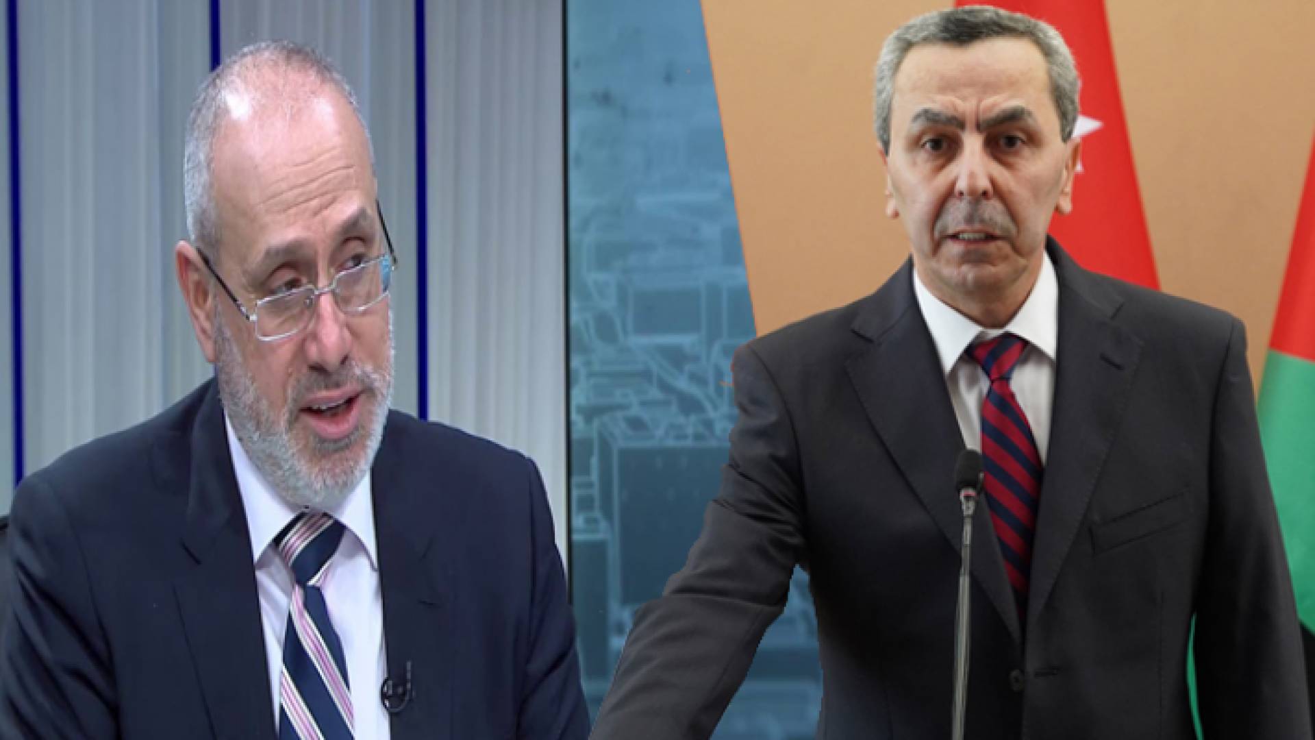 رئيس ديوان المحاسبة (يسار) و وزير التربية والتعليم