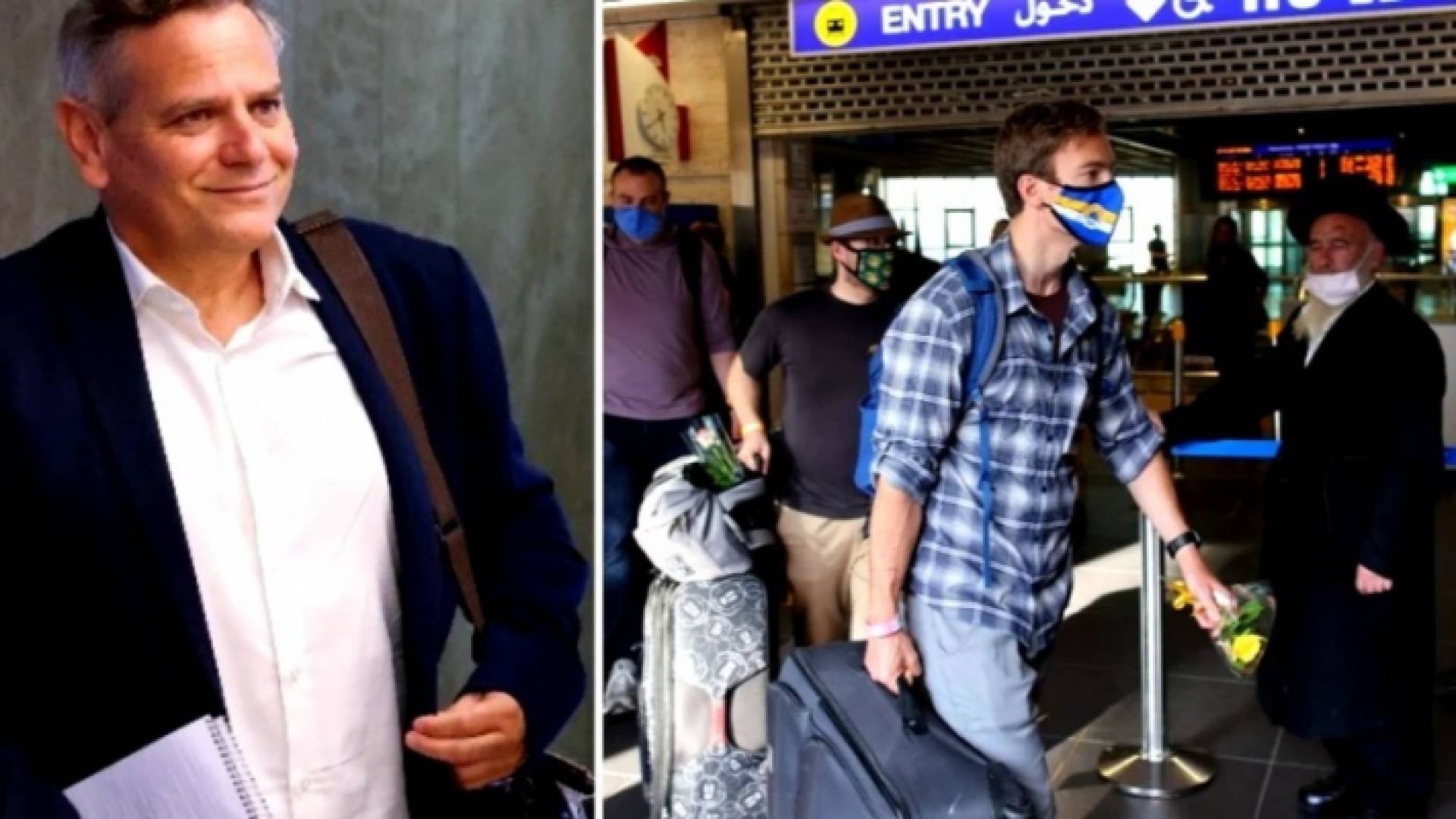 مسافرون في مطار بن غوريون