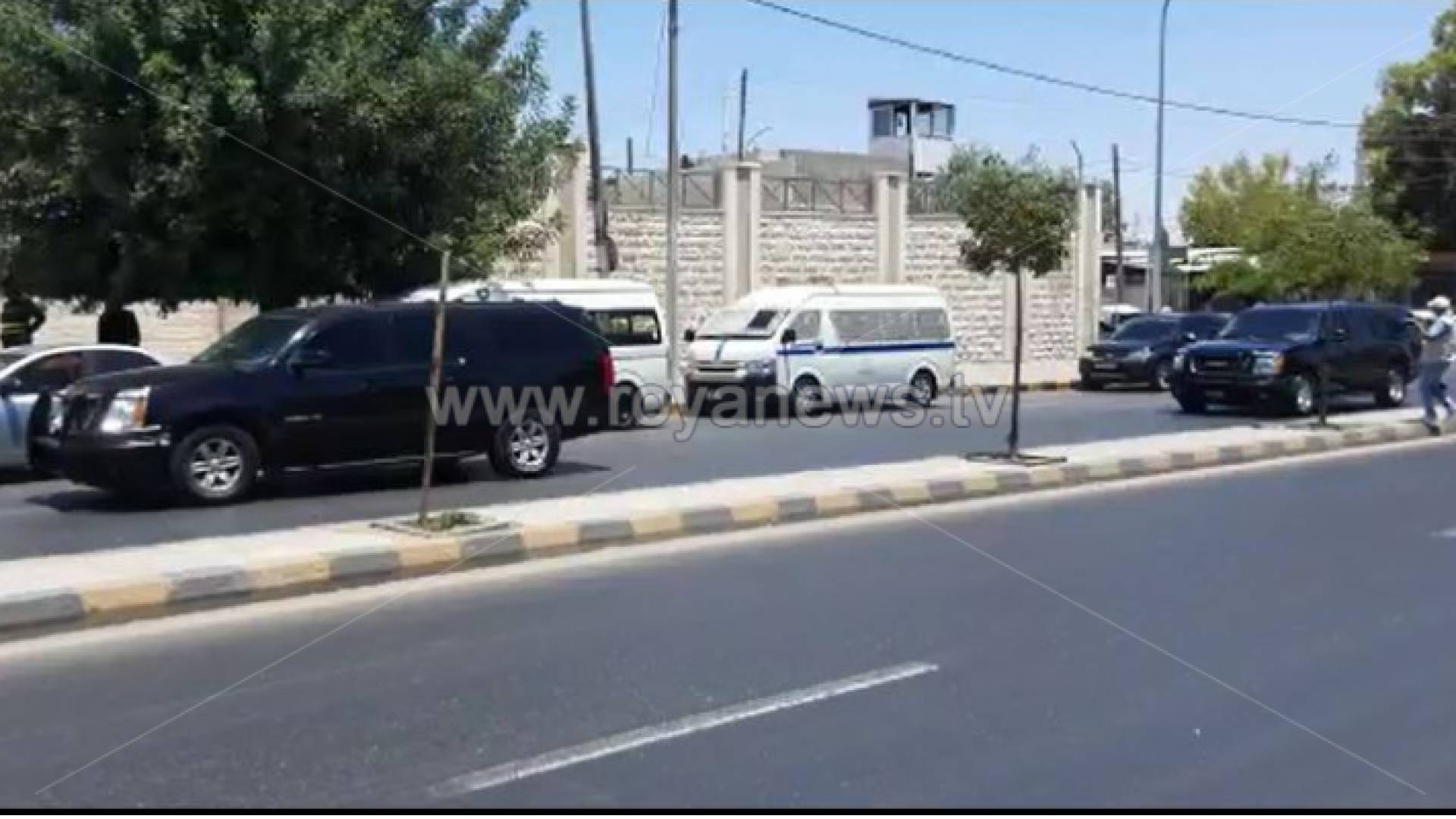 لحظة وصول المتهمين بقضية الفتنة إلى محكمة أمن الدولة