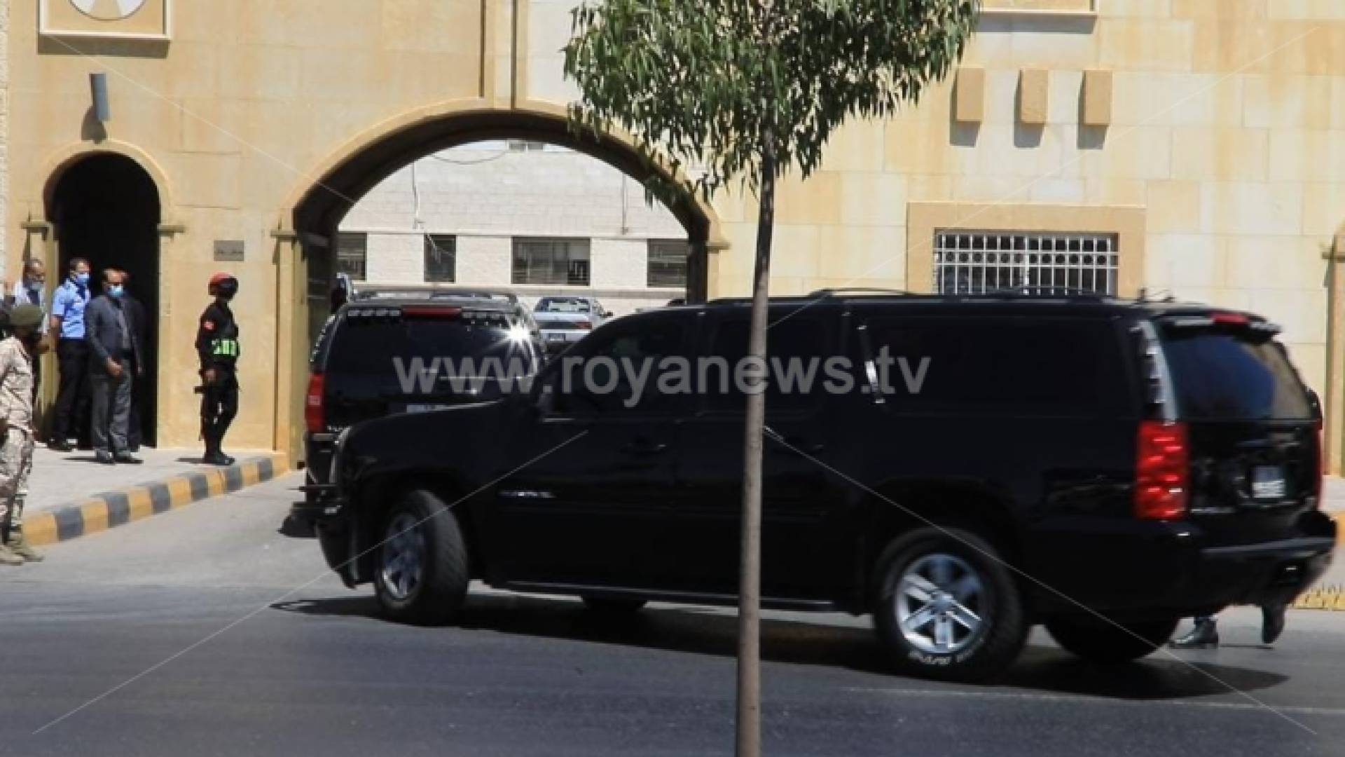 لحظة وصول المتهمين بقضية الفتنة إلى محكمة أمن الدولة - ارشيفية