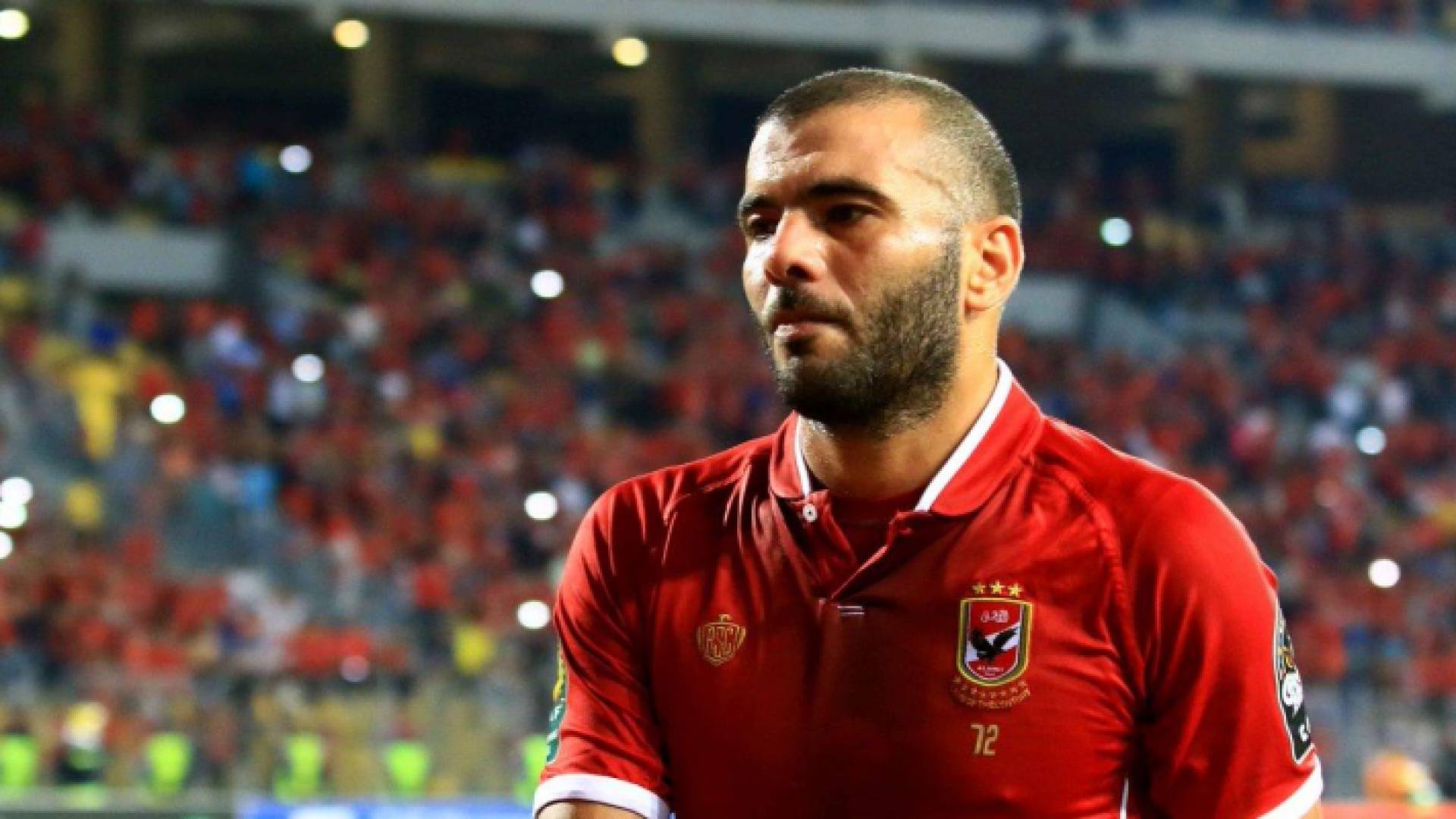 نجم المنتخب المصري والنادي الأهلي عماد متعب يتعرض لوعكة صحية شديدة