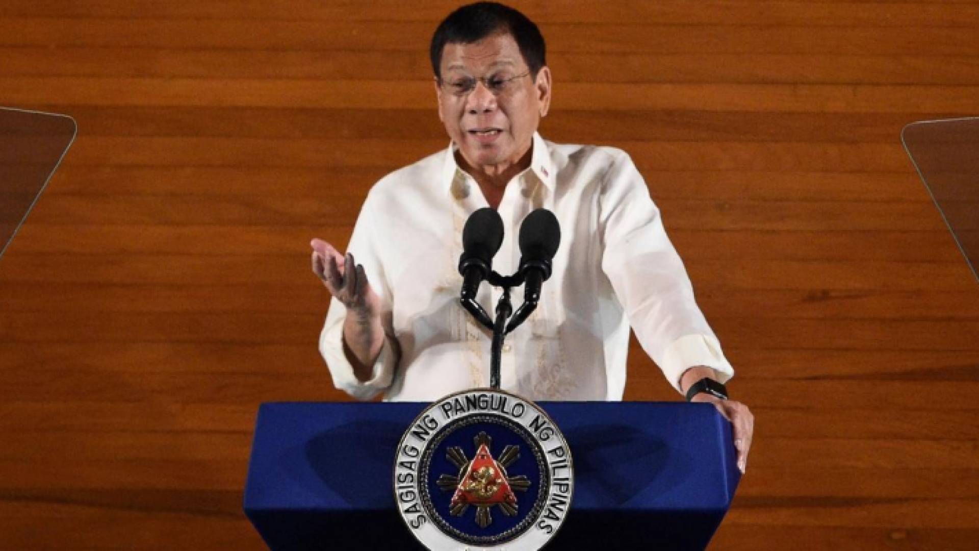 الرئيس الفلبيني رودريغو دوتيرتي