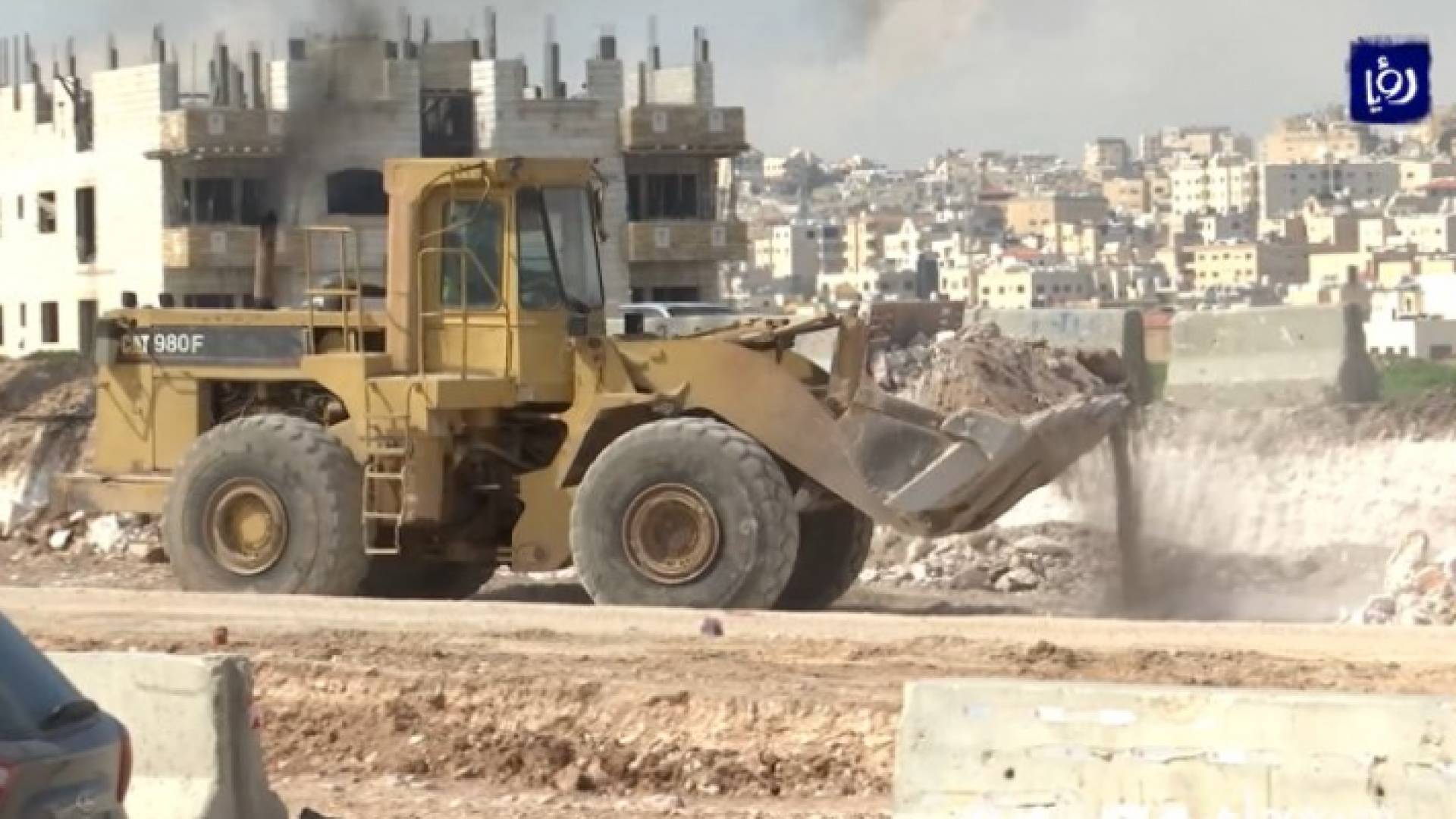 تنفيذ مشاريع بنية تحتية في العاصمة عمان