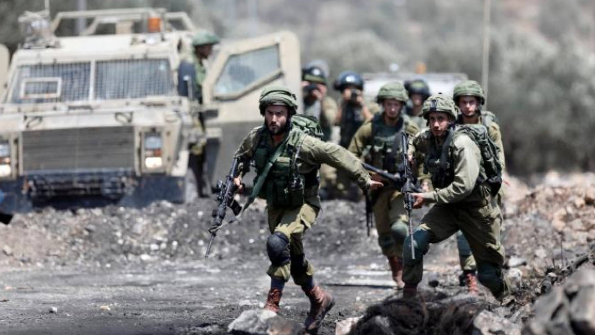 عناصر من جيش الاحتلال الاسرائيلي