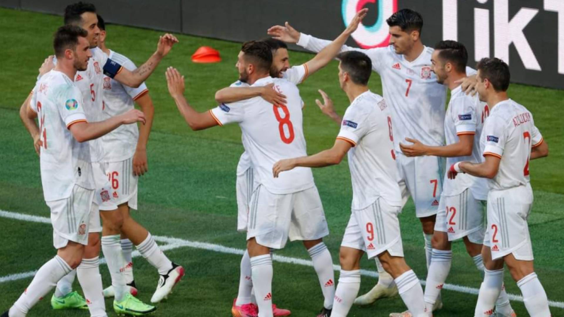 اسبانيا تكتسح سلوفاكيا بخماسية وتبلغ ثمن نهائي يورو 2020