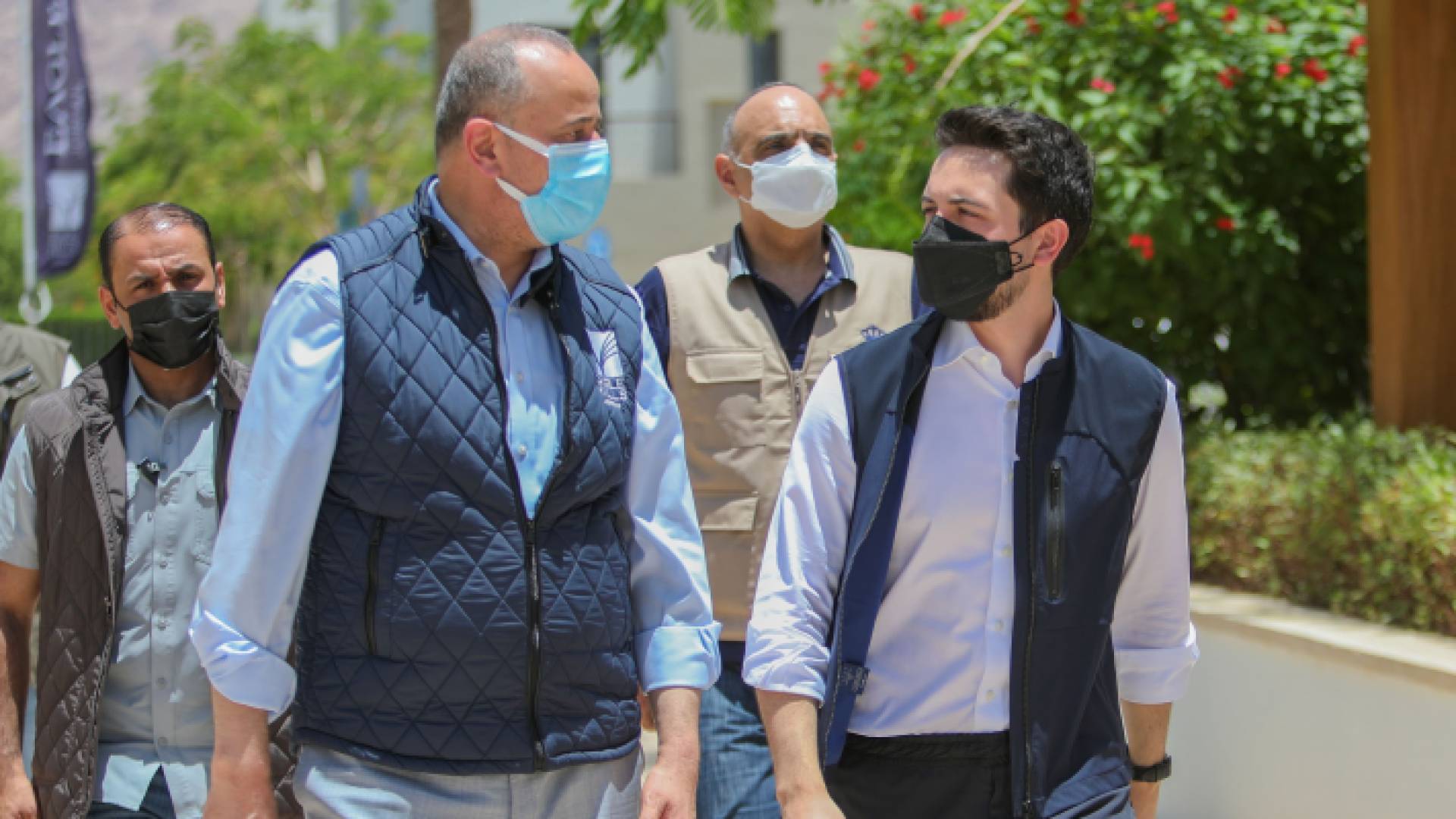 ولي العهد يزور مشروع سرايا العقبة أحد أكبر الاستثمارات السياحية في المدينة