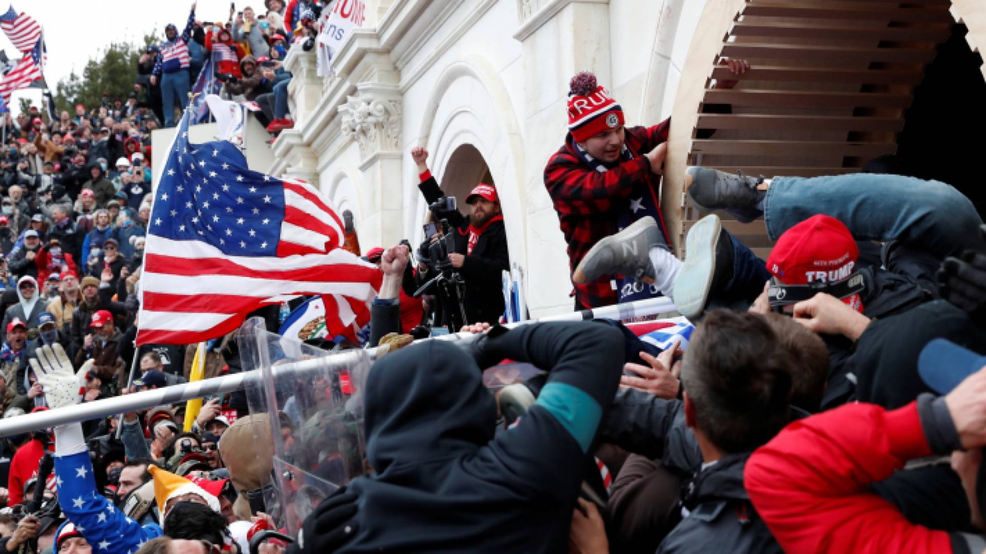 اقتحام مبنى الكابيتول - ارشيفية