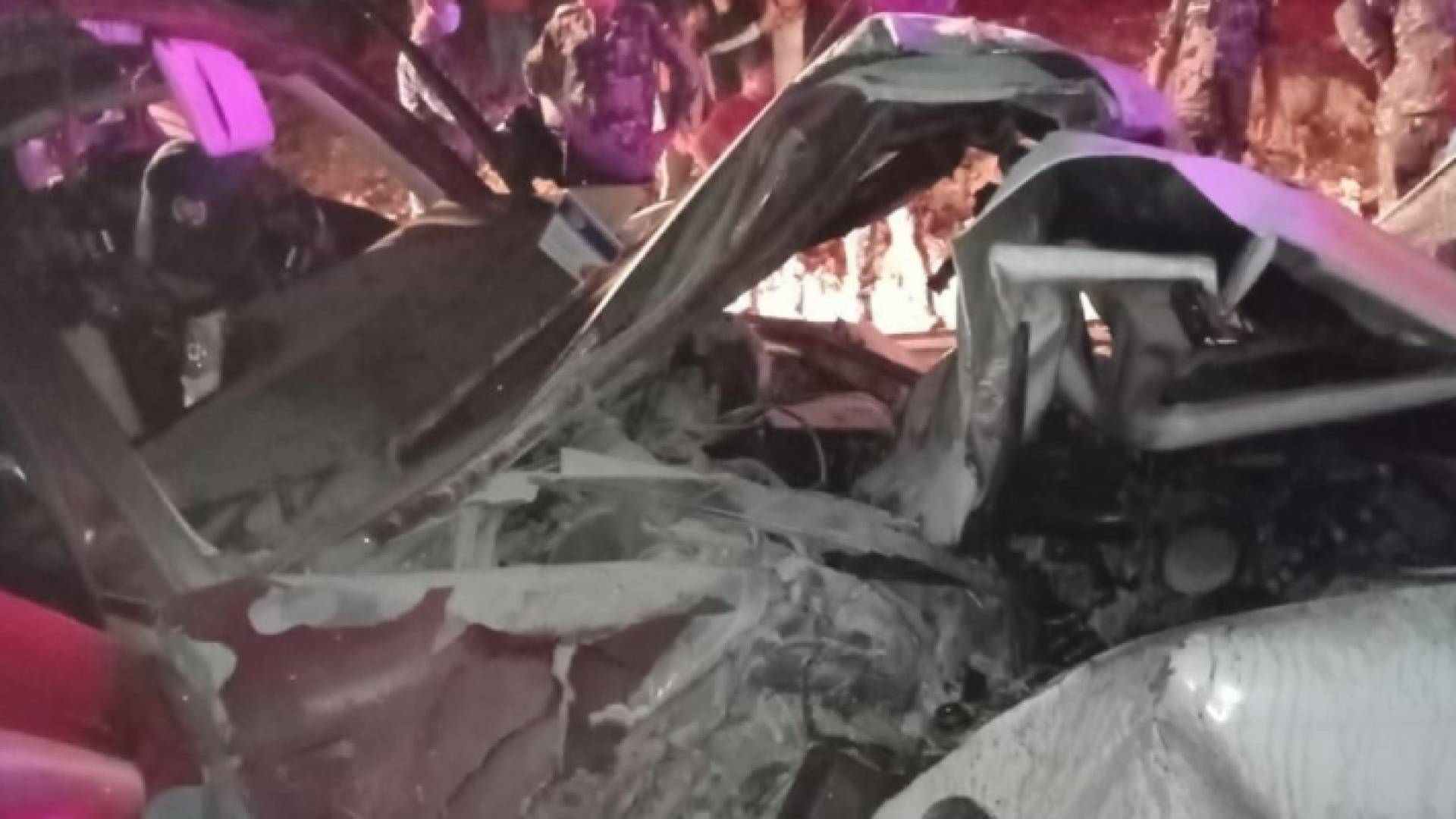 حادث التصادم الذي أودى بحياة 3 أشخاص في منطقة برقش بإربد